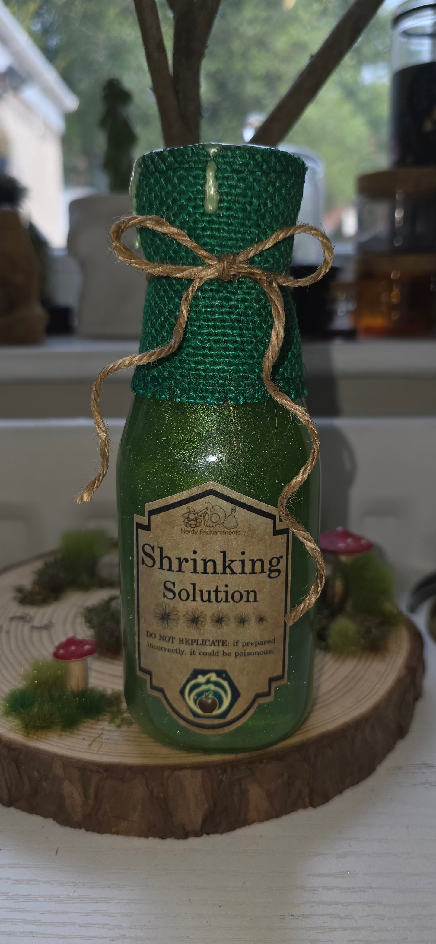 Shrinking Solution Potion Bottle
