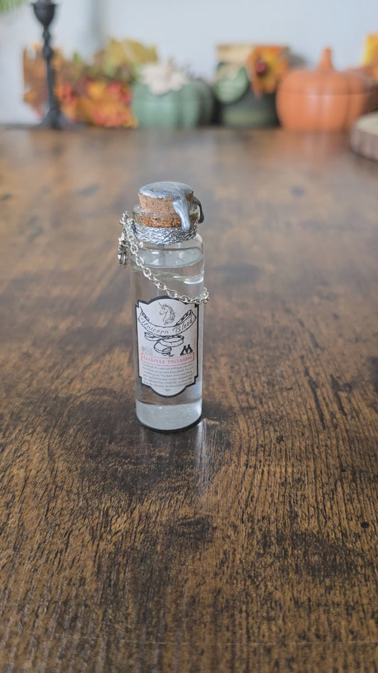 Mini Unicorn Potion Bottle