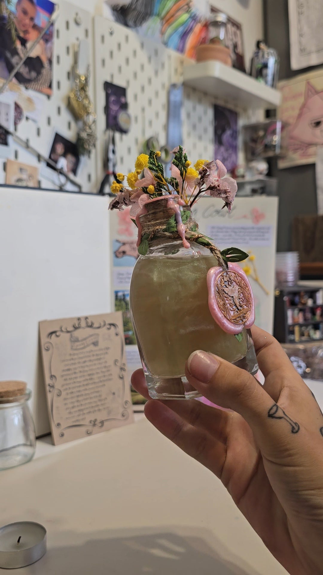 Spring Court Potion Bottle