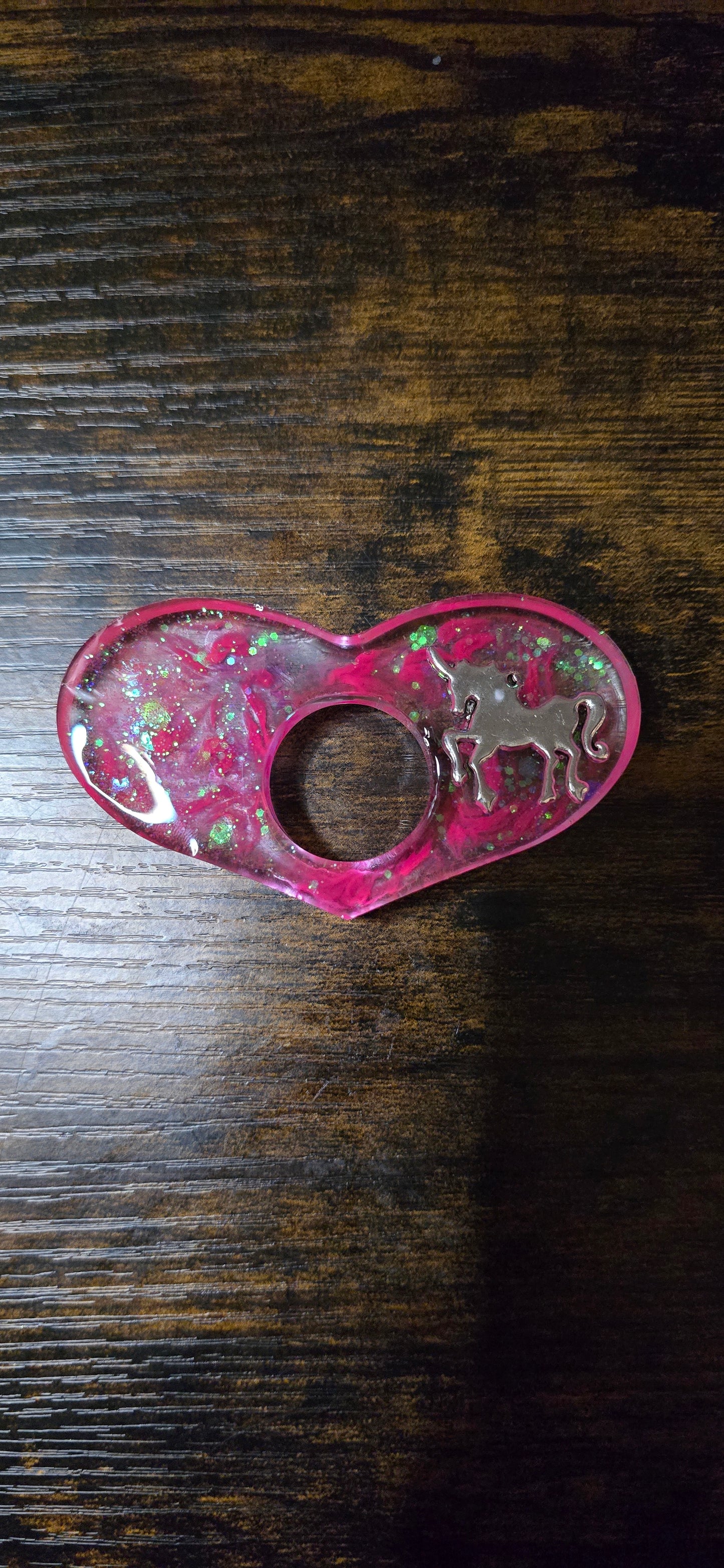 One Handed Book Holder – Handmade Resin | Custom Designs Available