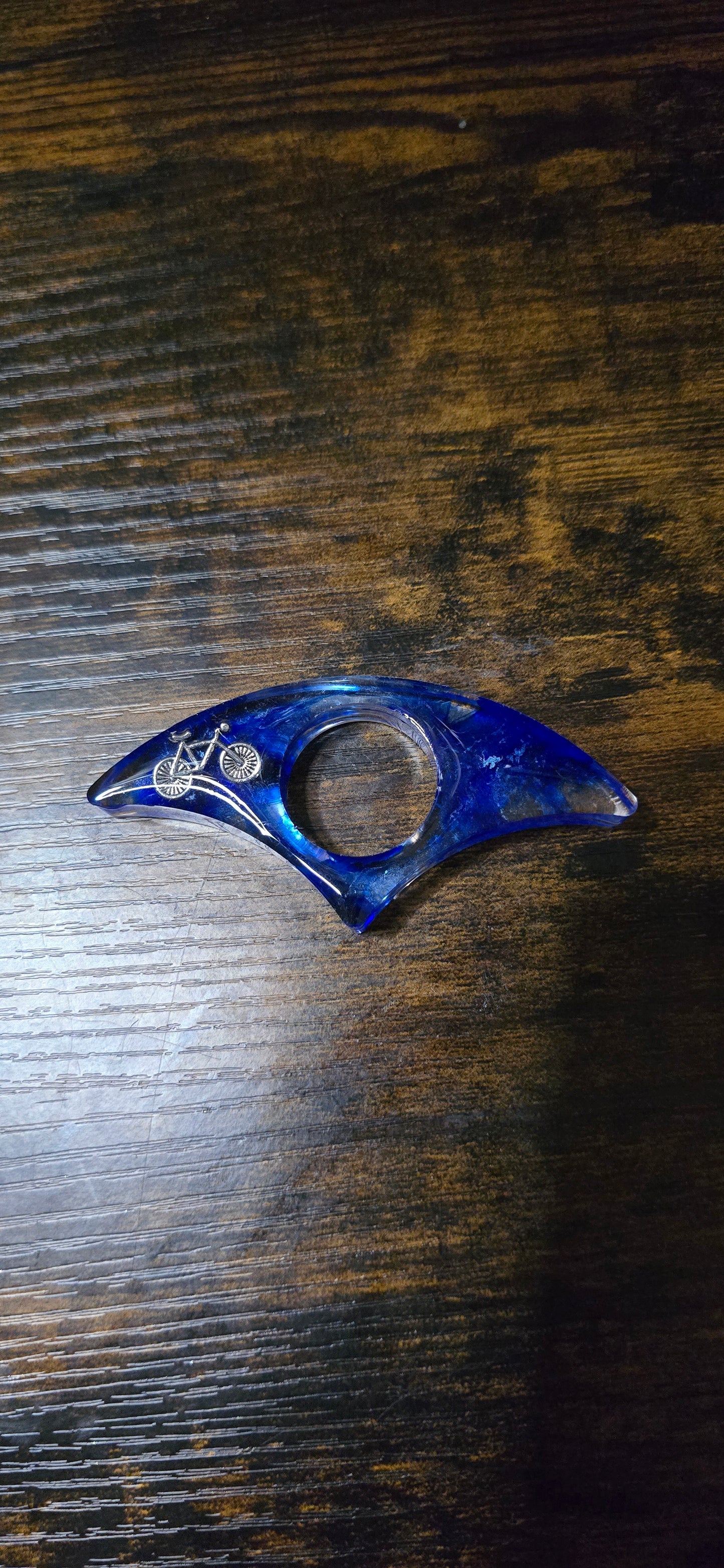One Handed Book Holder – Handmade Resin | Custom Designs Available
