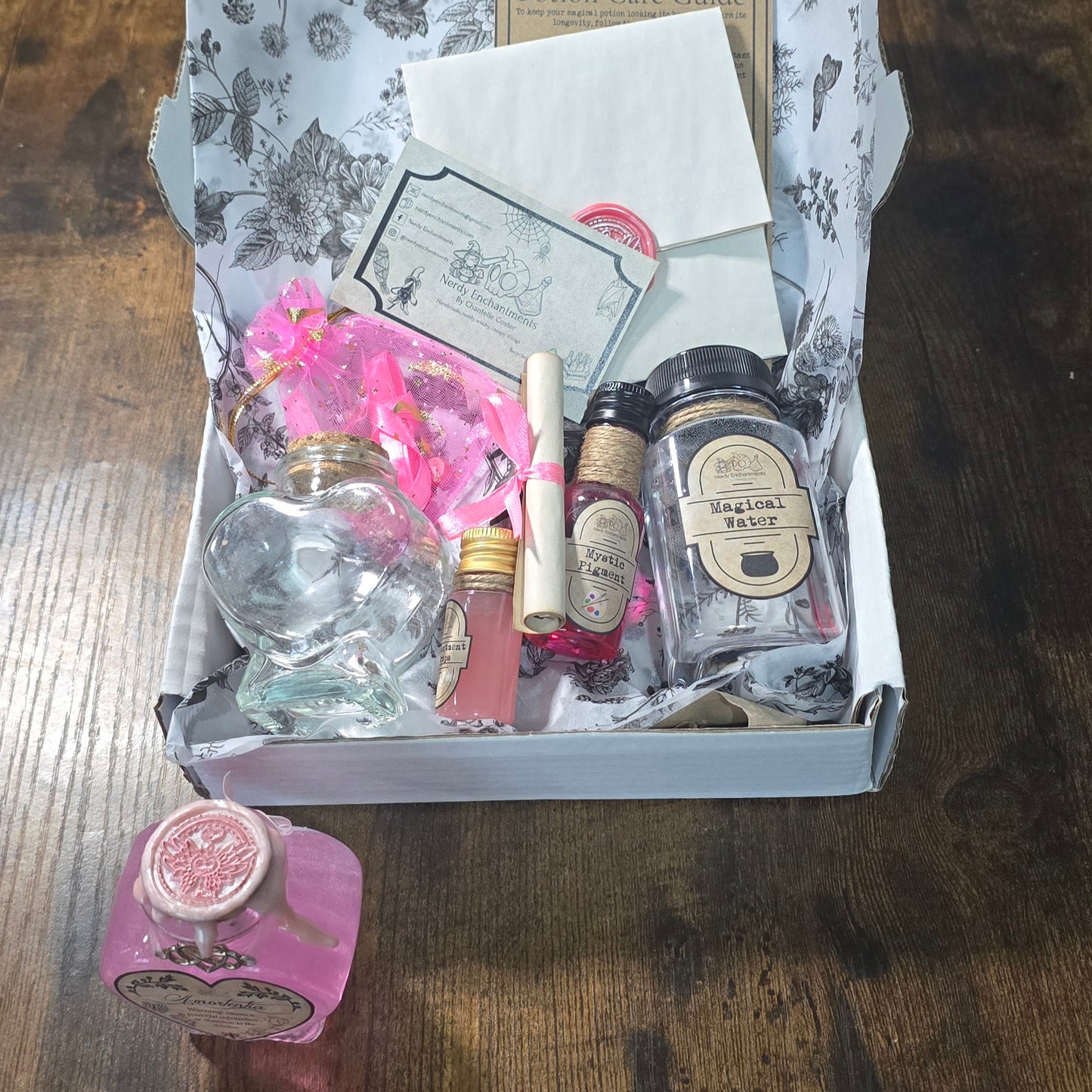 Amortentia DIY Potion Making Kit – Wizarding Love Potion Craft Set