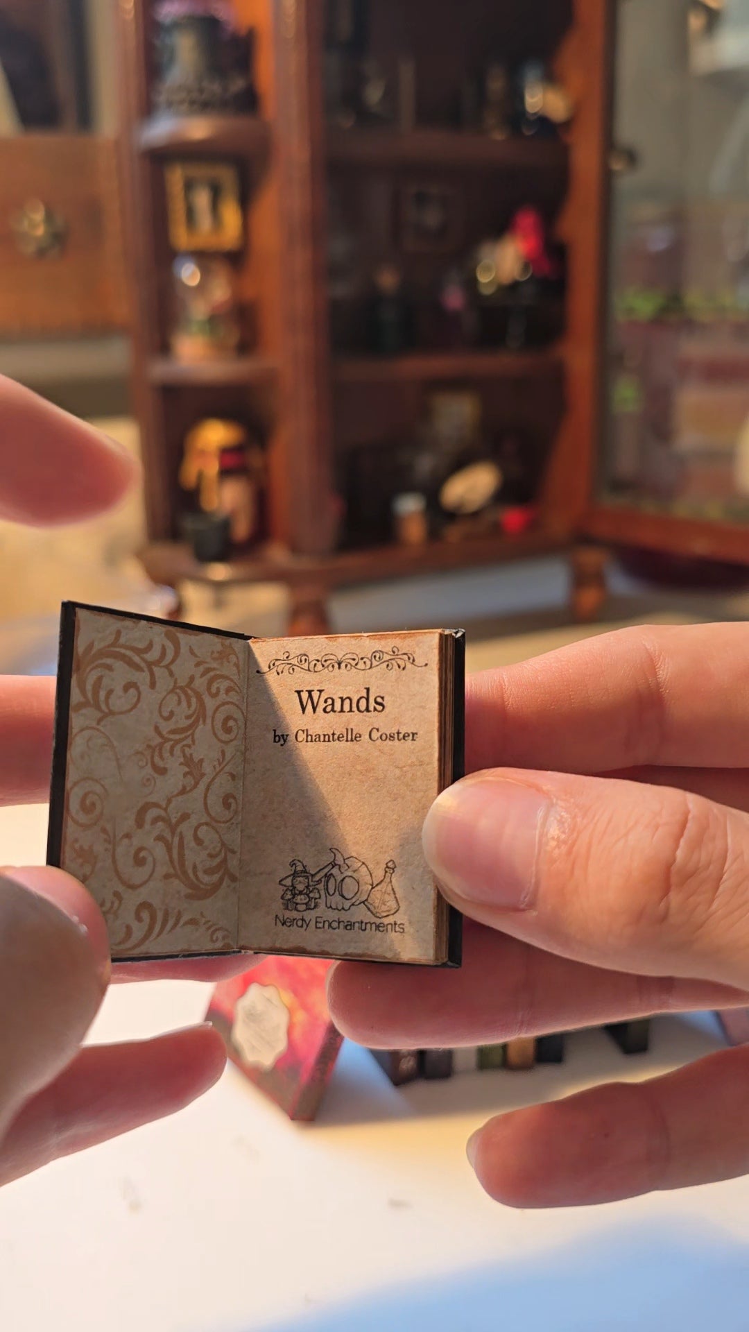 Miniature Wizard Starter Book Bundle of 4 | 1:6 Scale Dollhouse Textbooks, PDF Download