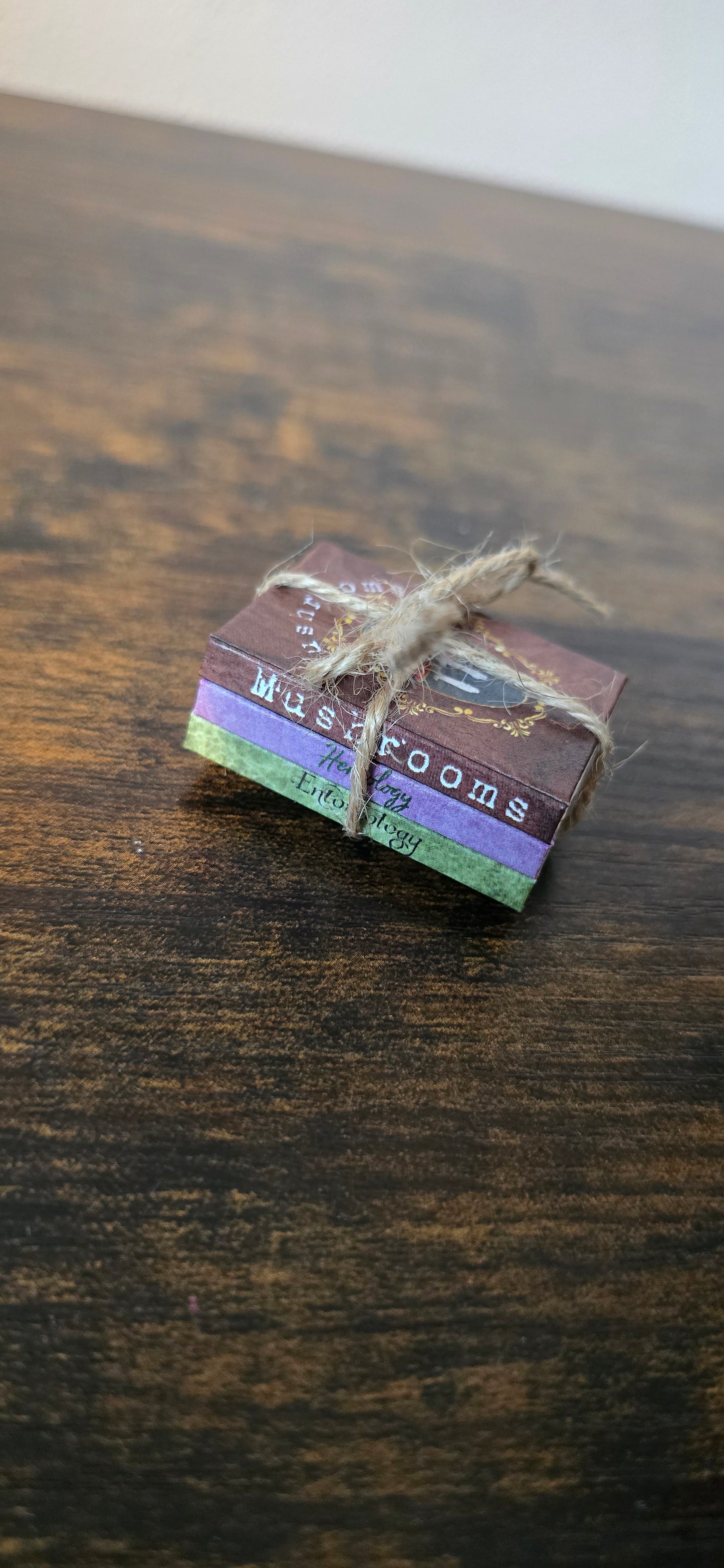 Miniature Green Witch Book Bundle of 3 | 1:6 Scale Dollhouse Herbology & Foraging, PDF Download
