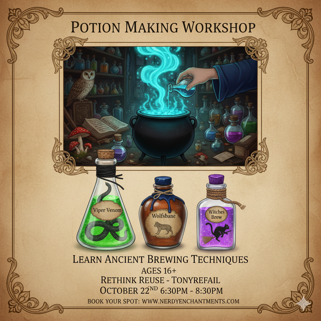Rethink Reuse Potion Making Workshop